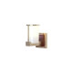 Rocky Mountain Hardware WS405 Post-Ring Sconce with Round Glass