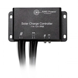 Aims Power SCC11ARPM Solar Charge Controller Waterproof 11 Amps with Cables