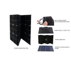 Aims Power PV60CASE 60 Watt Tri Fold Solar Panel with attached case