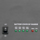 Aims Power KITC-6K24240 off Grid/ Back Up 6,000 Watt Pure Sine Inverter Charger 120V/240V & 24V Lithium Battery Kit