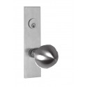 Marks 5CP10AC 10 Grade 1 Mortise Lockset w/ Knob & Capitol Plate Design, 3-Hr Fire Rating