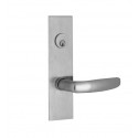Marks 55-CP44EX 10-NA Grade 1 Mortise Lockset w/ Lever & Capitol Plate Design, 3-Hr Fire Rating