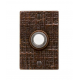 Rocky Mountain Hardware DBBE153 Edge Door Bell Button, 2" x 3" Escutcheon
