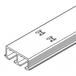 Sugatsune XL-GC06-UL1200N Upper Rail for XL-GC06, 1200 mm