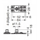 Sugatsune FD50-BGR18 Bottom Guide Roller