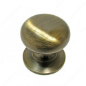Richelieu BP39313 Traditional Brass Knob