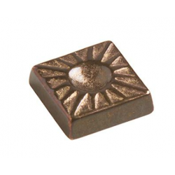 Rocky Mountain Hardware TT247 Sunburst Tile, 1" x 1"