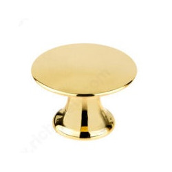 Richelieu 2445913130 Traditional Solid Brass Knob