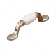 Richelieu BP38021 Traditional Metal and Ceramic Pull