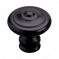 Richelieu BP260730900 Traditional Forged Iron Knob