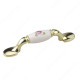 Richelieu 412 Eclectic Ceramic and Metal Pull