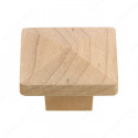 Richelieu BP115150 Eclectic Maple Wood Knob