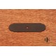 RKI BP BP 7819BL 7819 Small Backplate with One Hole