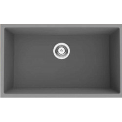 American Imaginations 2ZQO1 25" Grey Granite Composite Kitchen Sink w/ 1 Bowl, CSA Approved