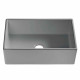 American Imaginations 2ZQOI 30" Grey Granite Composite Kitchen Sink w/ 1 Bowl, Semi-Recessed