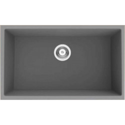 American Imaginations 2ZQLN 34" Grey Granite Composite Kitchen Sink w/ 1 Bowl, CSA Approved
