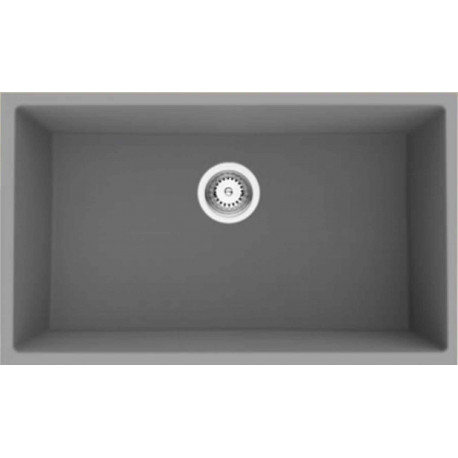 American Imaginations 2ZQNT 27" Grey Granite Composite Kitchen Sink w/ 1 Bowl, CSA Approved