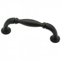 Liberty Hardware 62764BK Cabinet Pull, Mission-Style, Flat Black, 2.5-In.
