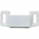 Liberty Hardware C080X1V-W-P2 Magnetic Cabinet Catch & Strike with Screws, White, 1-7/8-In.