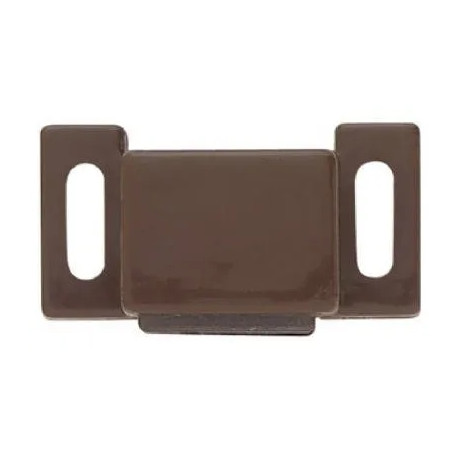 Brainerd Mfg Co/Liberty Hdw C08132V-BR-P2 Magnetic Cabinet Catch & Strike, Brown, 1.25 x .5-In.
