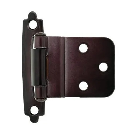 Brainerd Mfg Co/Liberty Hdw H0104AC-500-C Self-Closing Cabinet Hinge, Oil-Rubbed Bronze, 3/8-In.