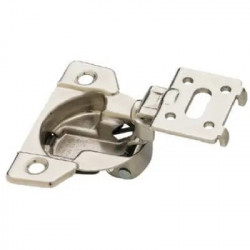 Brainerd Mfg Co/Liberty Hdw HN0042V-NP-C Face Frame Cabinet Hinges, Nickel Plate, 1-3/8-In., 2-Pk.