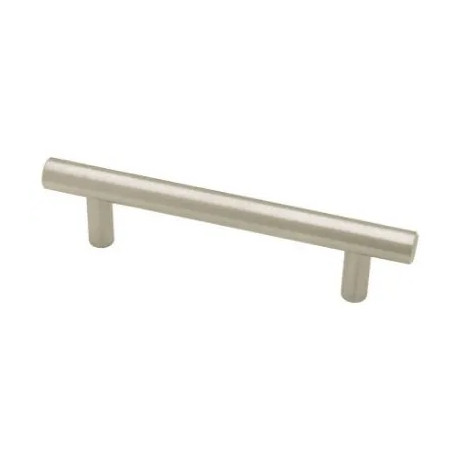 Brainerd Mfg Co/Liberty Hdw P02100-SS-C Flat End Bar Cabinet Pull, Stainless Steel, 3-25/32-In.