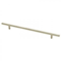 Brainerd Mfg Co/Liberty Hdw P02102-SS-C Cabinet Pull, Flat End Bar, Stainless Steel, 8-13/16-In.