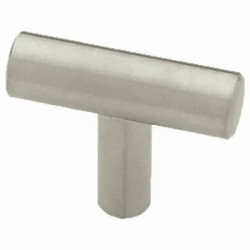 Brainerd Mfg Co/Liberty Hdw P02140C-SS-U6 Cabinet Knobs, Stainless Steel, 1-5/8-In., 6-Pk.