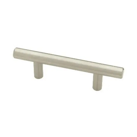 Brainerd Mfg Co/Liberty Hdw P02164-SS-C Flat End Bar Cabinet Pull, Stainless Steel, 2.5-In.