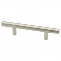 Liberty Hardware P13456L-SS-U1 Bar Cabinet Pull, Stainless Steel, 3-In., 4-Pk.