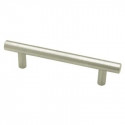 Liberty Hardware P13457L-SS-U1 Bar Cabinet Pull, Stainless Steel, 3.75-In., 4-Pk.