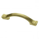 Liberty Hardware P18949C-AB-CP Cabinet Pull, Dual Mount, Antique Brass, 3 - 3.75-In.