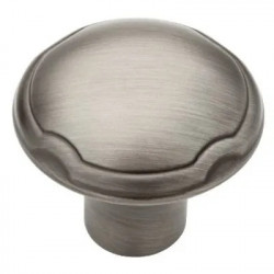 Brainerd Mfg Co/Liberty Hdw P23120-904-CP Theo Pattern Cabinet Knob, Heirloom Silver, 1-1/4-In.