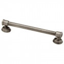 Liberty Hardware P23856-904-CP Caspian Cabinet Pull, Heirloom Silver, 5-In.