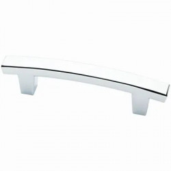 Brainerd Mfg Co/Liberty Hdw P29519C-PC-CP Pierce Cabinet Pull, Polished Chrome, 3-In.