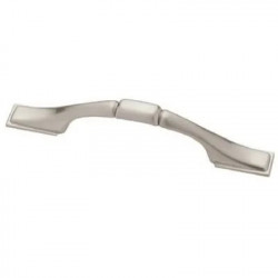 Brainerd Mfg Co/Liberty Hdw P30090H-SN-C Square Foot Cabinet Pull,Satin Nickel, 4.75-In.