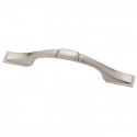 Liberty Hardware P30090H-SN-C Square Foot Cabinet Pull,Satin Nickel, 4.75-In.