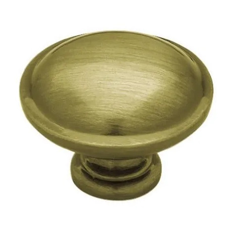 Brainerd Mfg Co/Liberty Hdw P40005C-AB-C 1.25-In. Antique Brass Round Cabinet Knob