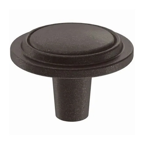Brainerd Mfg Co/Liberty Hdw P40052C-CO-CP Top Ring Cabinet Knobs, Cocoa Bronze, 1-1/4-In. Round