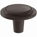 Liberty Hardware P40052C-CO-CP Top Ring Cabinet Knobs, Cocoa Bronze, 1-1/4-In. Round