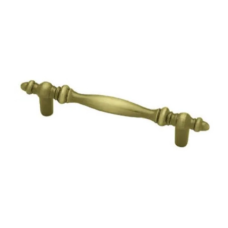 Brainerd Mfg Co/Liberty Hdw P793A0H-AB-C Virginia Cabinet Pull, Antique Brass, 3-In.