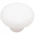 Liberty Hardware P95715H-W-C Mushroom Cabinet Knob , White Ceramic, 1-1/2-In.