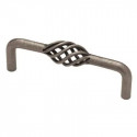 Liberty Hardware PN0534-AP-C Cabinet Pull, Birdcage Wire, Pewter, 3.75-In.