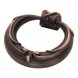Brainerd Mfg Co/Liberty Hdw PN1512-VBR-C Cabinet Pull, French Lace Ring, Bronze & Copper, 2-In.