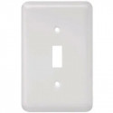 Liberty Hardware W10245 Toggle Wall Plate, 1-Gang, Stamped, Round