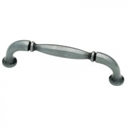 Brainerd Mfg Co/Liberty Hdw 62796AP Cabinet Pull, Mission-Style, Antique Pewter, 3.75-In.