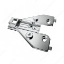 Richelieu RCS009 RCS Mounting Plates for Face Frame Cabinet - Screw-in with Eccentric Adjustment