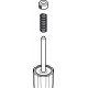 Hafele 001.28.710 Depth Gauge for Drawer Guide Locating Tool, Moovit Drilling Jig Set, 5 mm