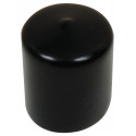 Hafele 007.91.189 Protective End Caps for Lateral Parts Cart, Vinyl, Black